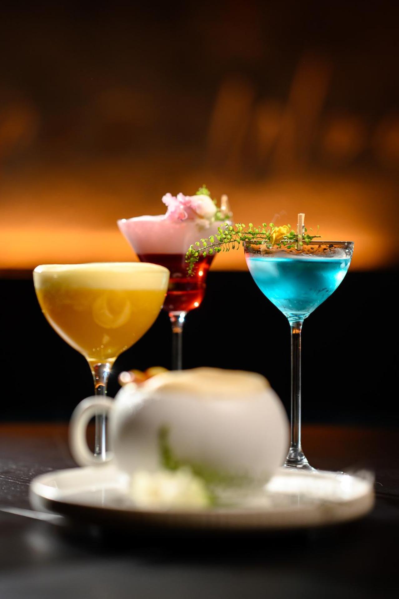 里加老城普尔曼酒店 外观 照片 A selection of cocktails