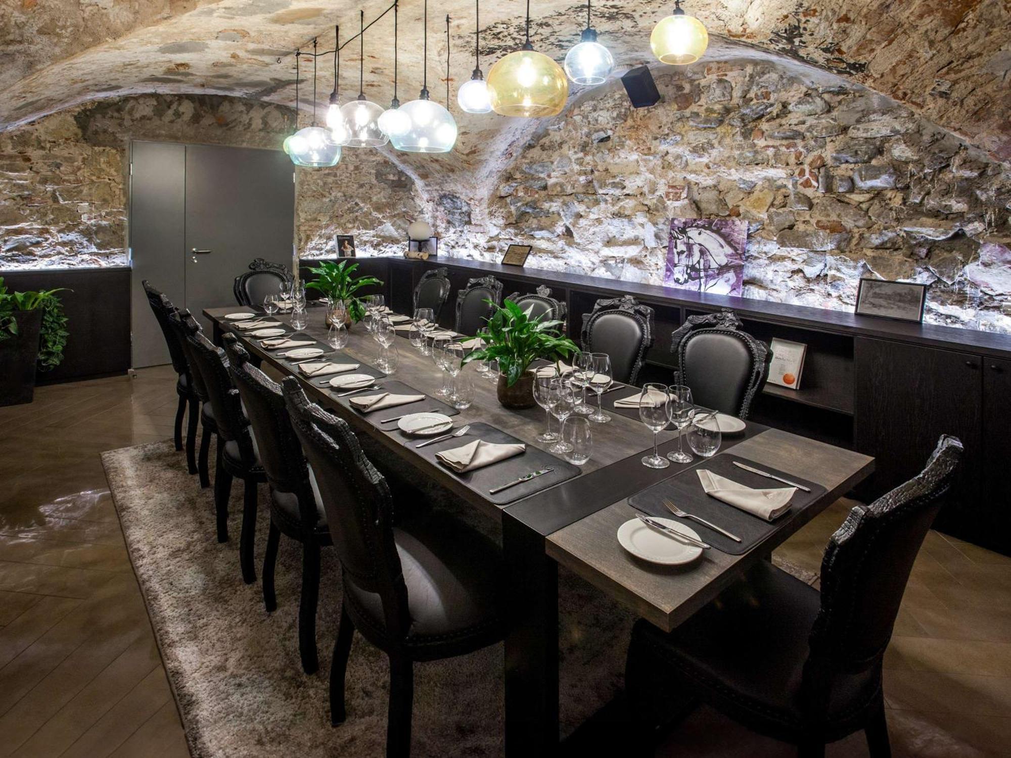 里加老城普尔曼酒店 外观 照片 The interior of the restaurant