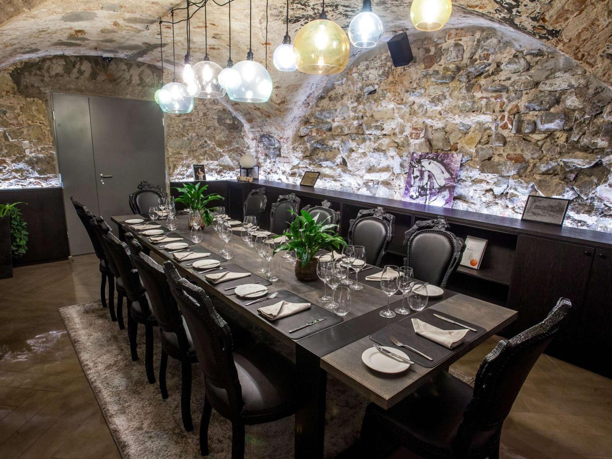 里加老城普尔曼酒店 外观 照片 The restaurant's private dining room